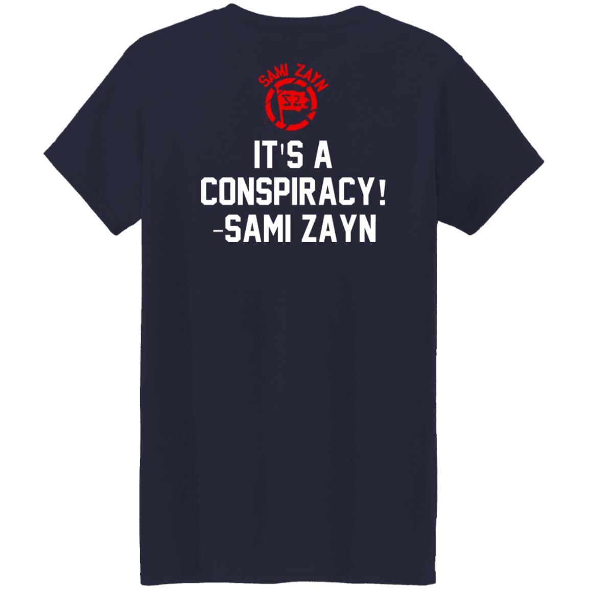 Sami Zayn Vs The World It’s A Conspiracy Shirt, Hoodie, Tank