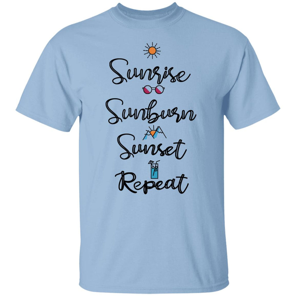 Sunrise Sunburn Sunset Repeat Shirt, Hoodie, Tank