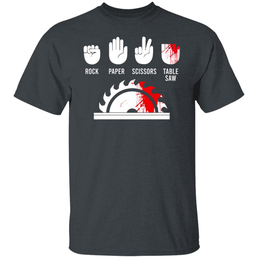 Rock Paper Scissors Table Saw Shirt, Hoodie, Tank