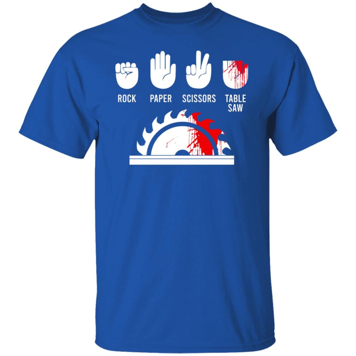 Rock Paper Scissors Table Saw Shirt, Hoodie, Tank