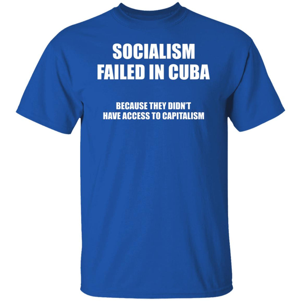 Socialism Failed in Cuba Because They Don’t Have Access To Capitalism Shirt, Hoodie, Tank