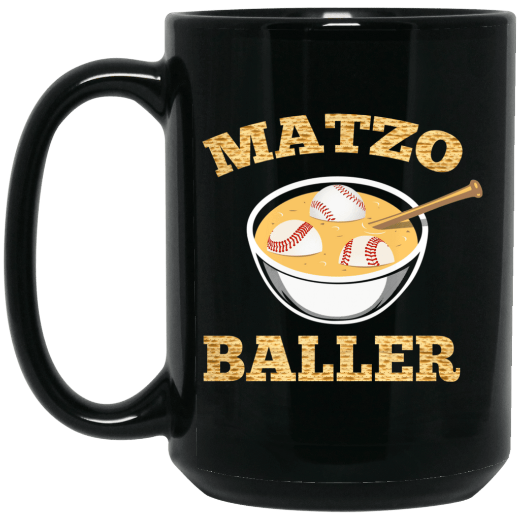 Matzo Baller Baseball Mug