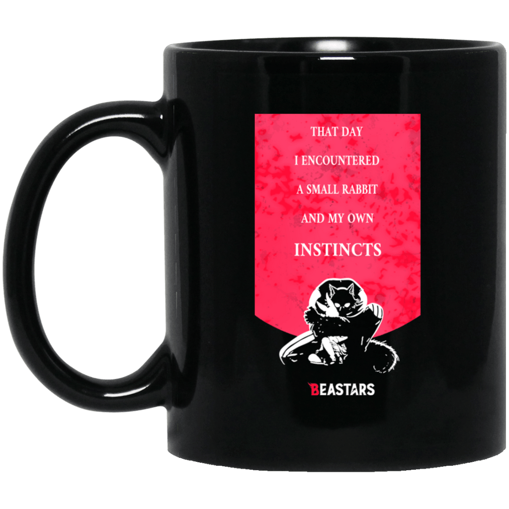 That Day I Encountered A Small Rabbit And My Own Instincts Beastars Instincts Legoshi & Haru Mug
