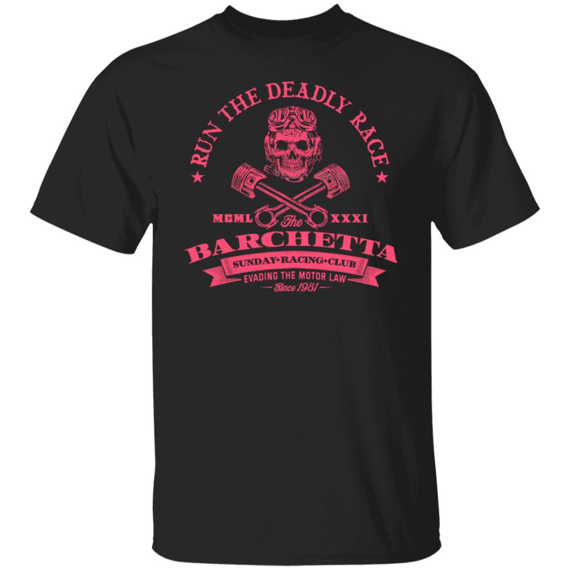 Barchetta Sunday Racing Club Run The Deadly Race Shirt, Hoodie, Tank