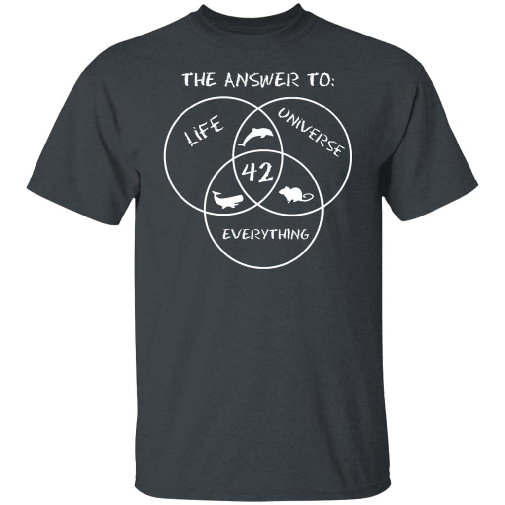42 The Answer To Life Universe Everything Shirt, Hoodie, Tank
