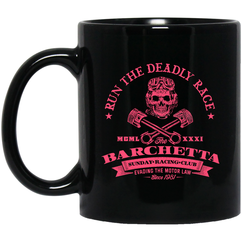 Barchetta Sunday Racing Club Run The Deadly Race Mug