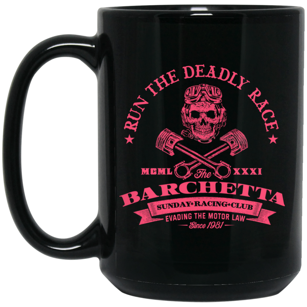 Barchetta Sunday Racing Club Run The Deadly Race Mug