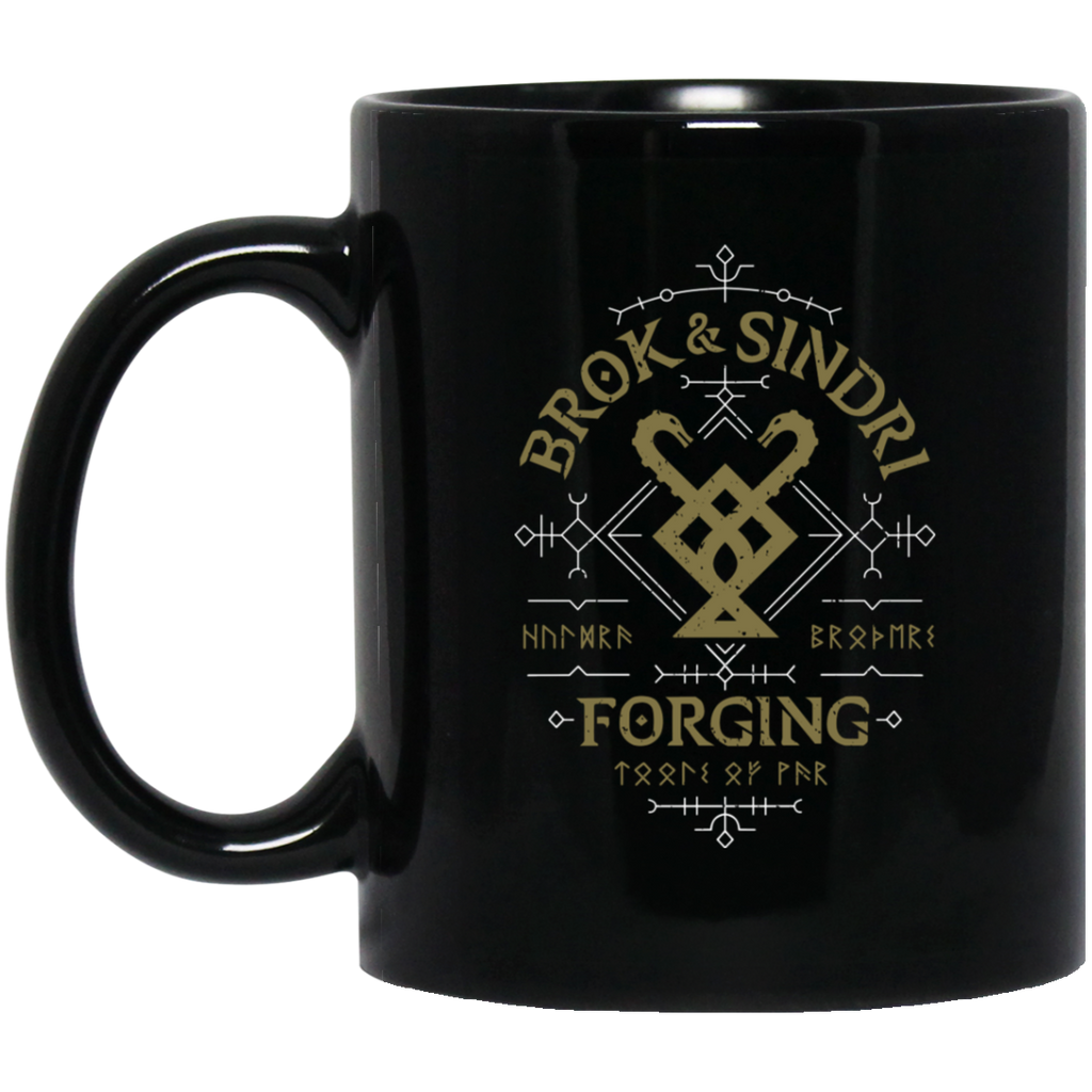 God Of War Brok & Sindri Forging Mug