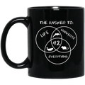 42 The Answer To Life Universe Everything Mug