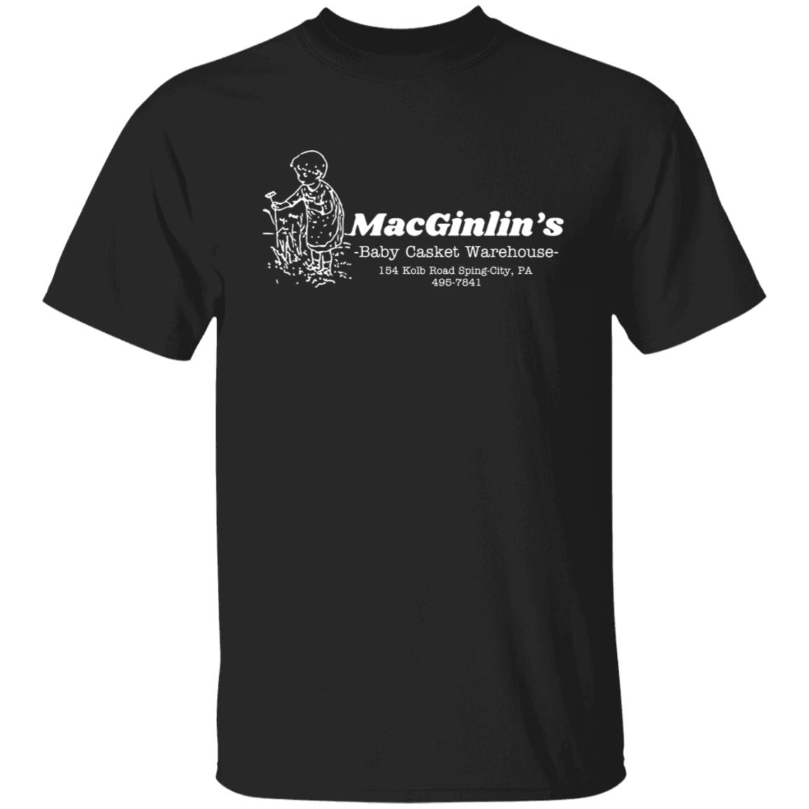 Macginlin’s Baby Casket Warehouse Shirt, Hoodie, Tank