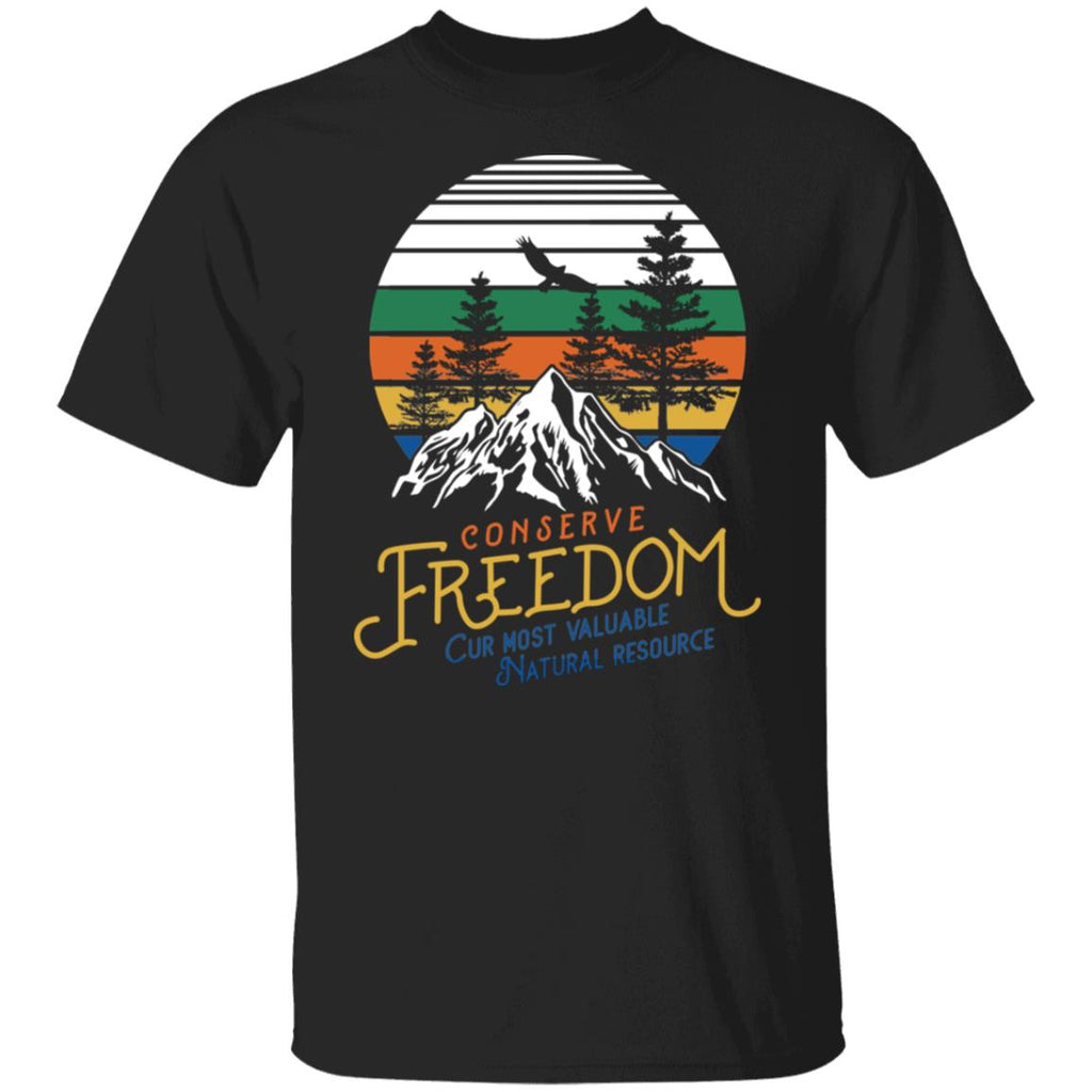 Conserve Freedom Cur Most Valuable Natural Resource Shirt, Hoodie, Tank