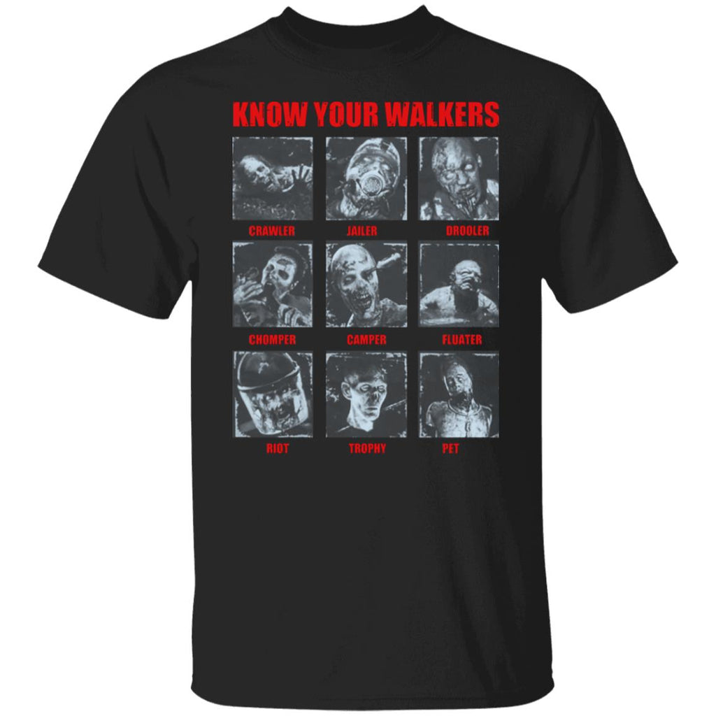Know Your Walkers The Waling Dead Shirt, Hoodie, Tank