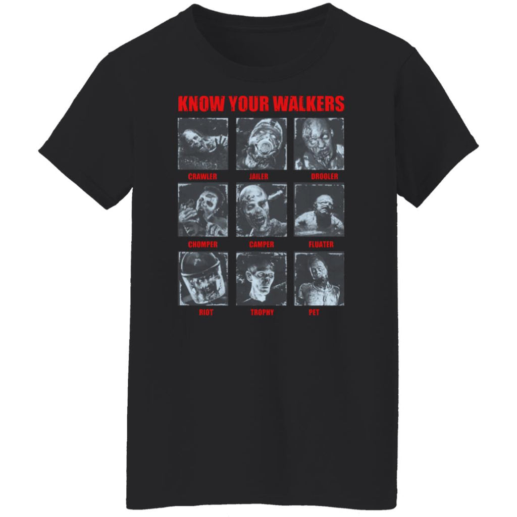 Know Your Walkers The Waling Dead Shirt, Hoodie, Tank