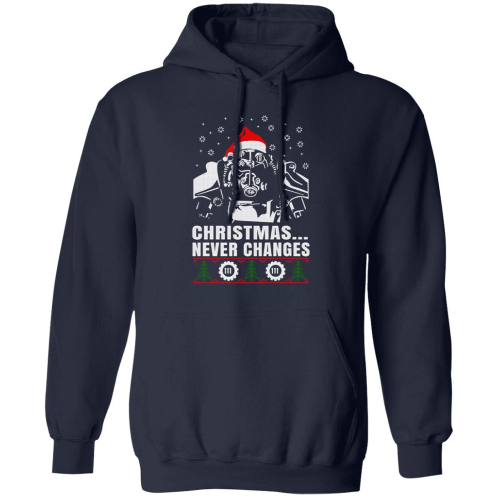 Fallout Power Armor Christmas Never Changes 111 Shirt, Hoodie, Tank