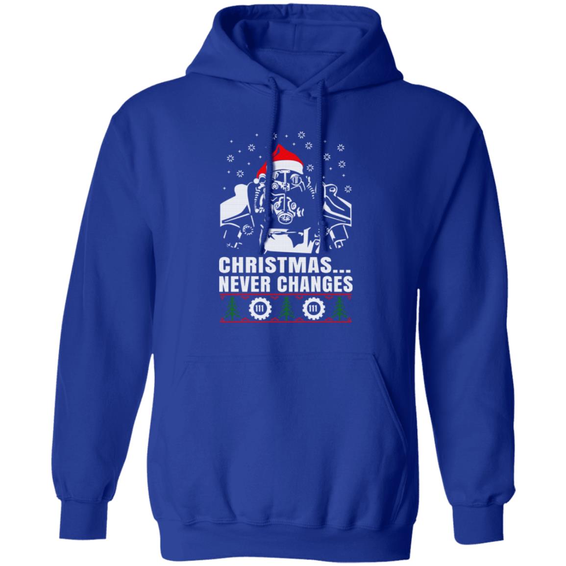 Fallout Power Armor Christmas Never Changes 111 Shirt, Hoodie, Tank