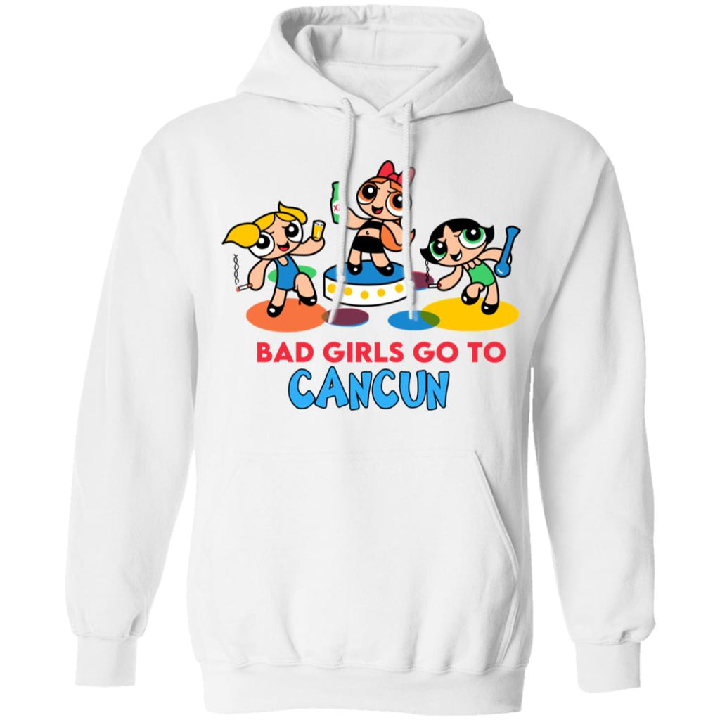 Powerpuff Girls Cancun Novelty Bad Girls Go To Cancun Shirt, Hoodie, Tank