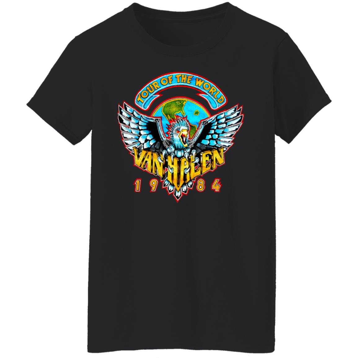 Van Halen 1984 Tour Of The World Shirt, Hoodie, Tank