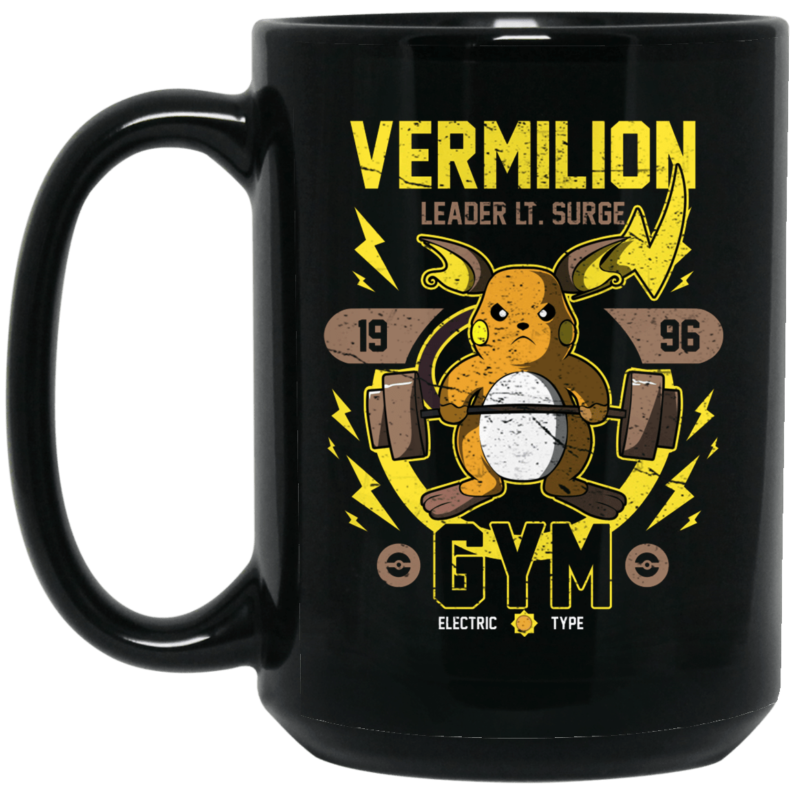 Vermilion Gym Leader Lt Surge 1996 Gym Mug