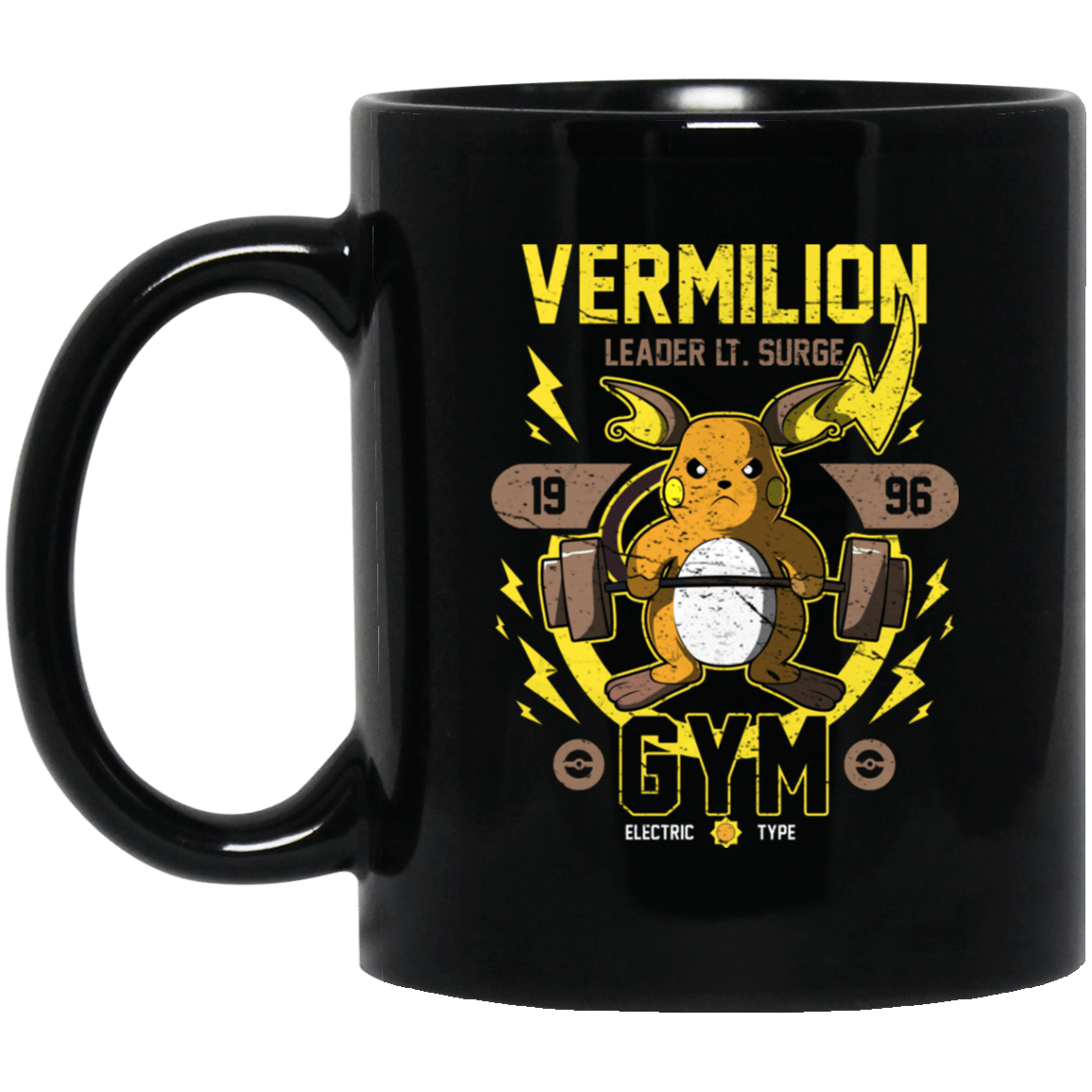 Vermilion Gym Leader Lt Surge 1996 Gym Mug