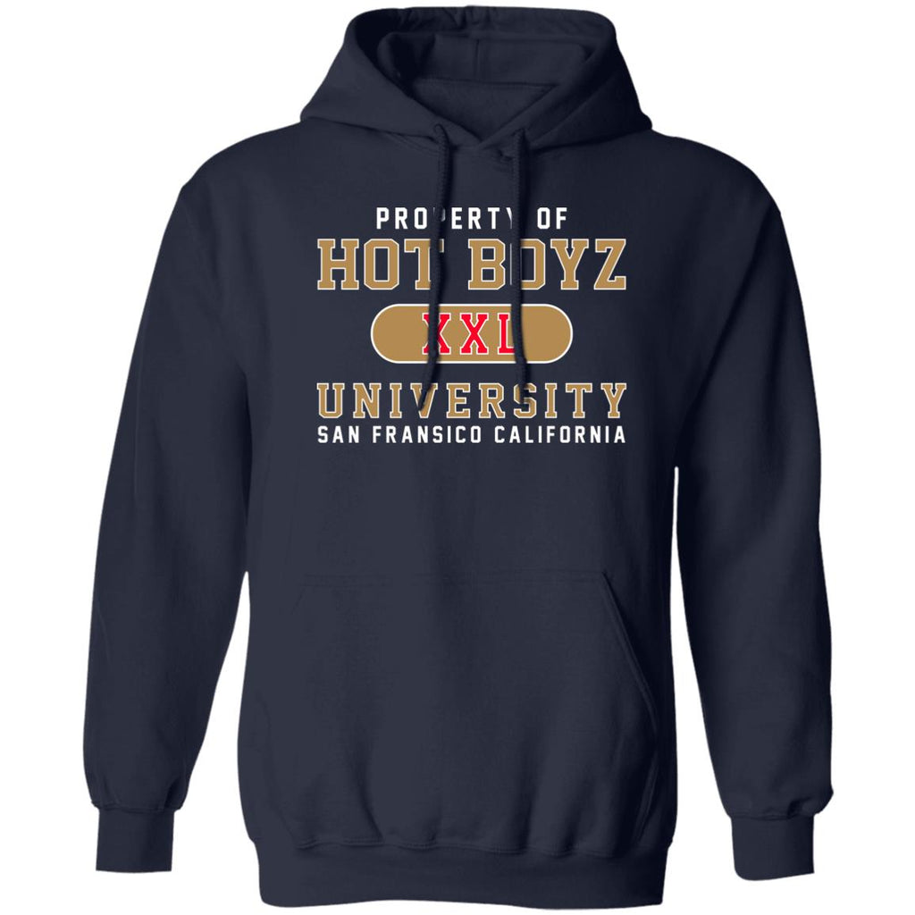 Boyz U Property Of Hot Boyz Xxl University San Fransico Shirt, Hoodie, Tank