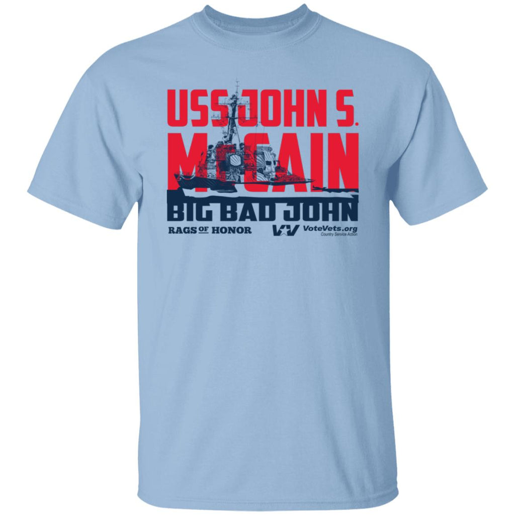 Uss John Votevets Mccain A Rags Of Honor Shirt, Hoodie, Tank