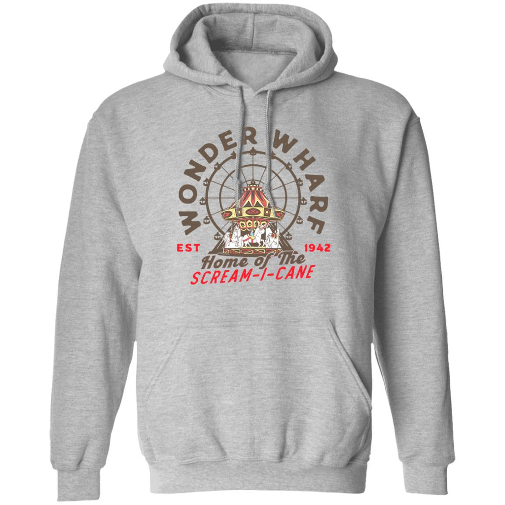 Wonder Wharf Home Of The Scream I Cane Est 1942 Shirt, Hoodie, Tank
