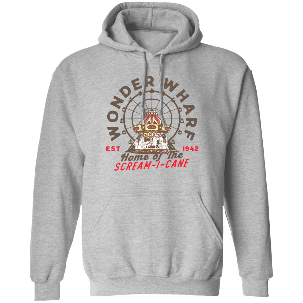 Wonder Wharf Home Of The Scream I Cane Est 1942 Shirt, Hoodie, Tank