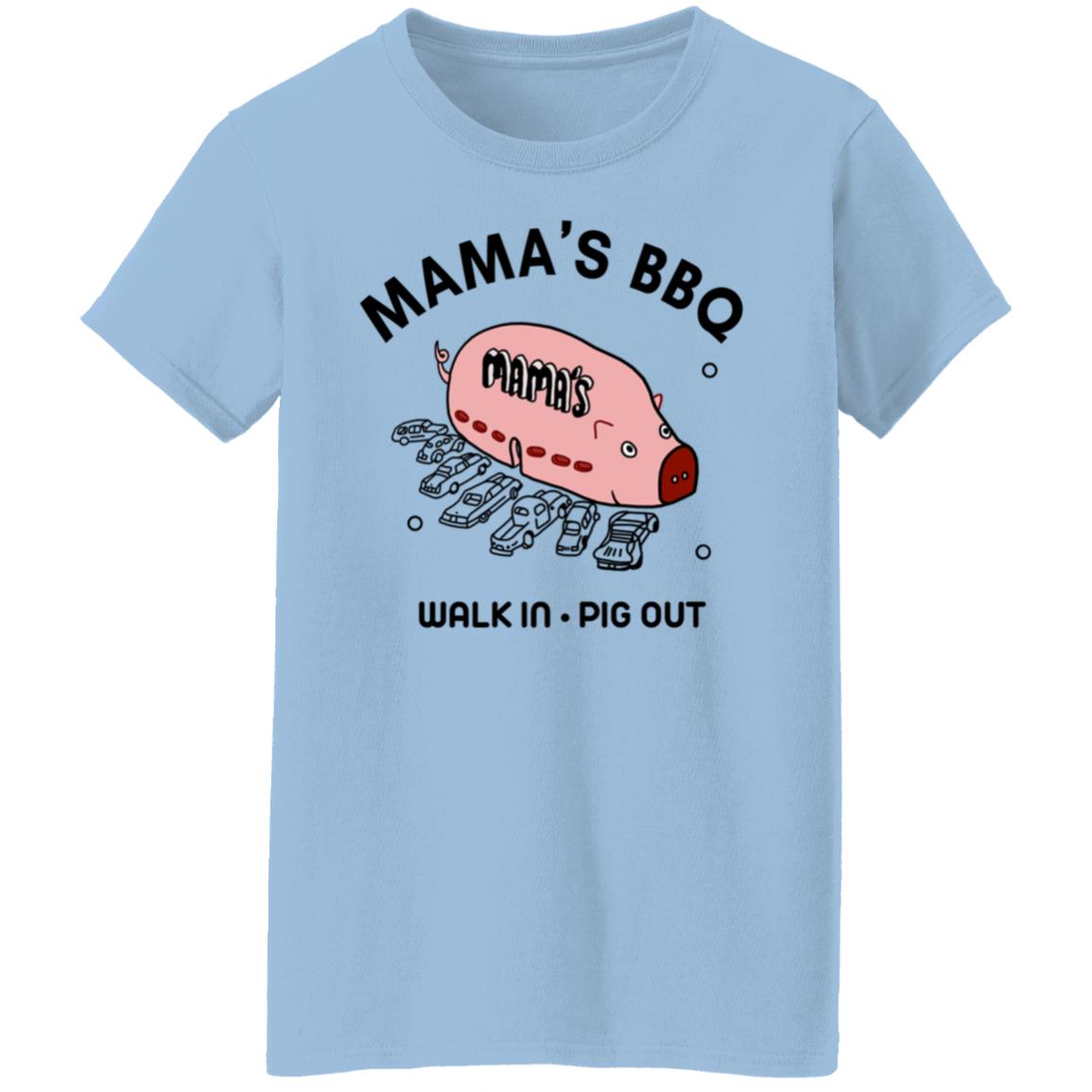 Mama’s BBQ Walk In Pig Out Shirt, Hoodie, Tank