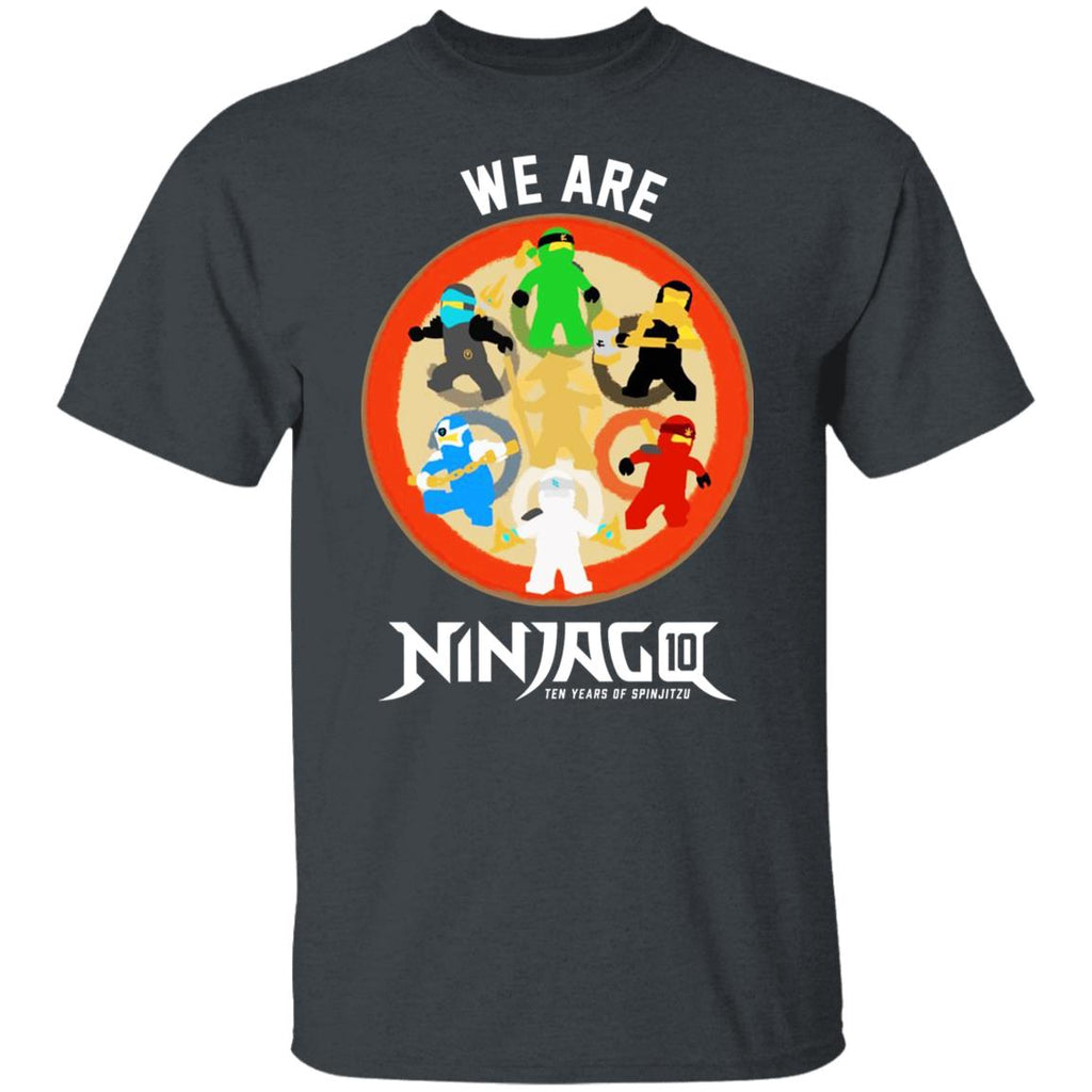 We Are Ninjago Ten Years Of Spinjitzu Shirt, Hoodie, Tank
