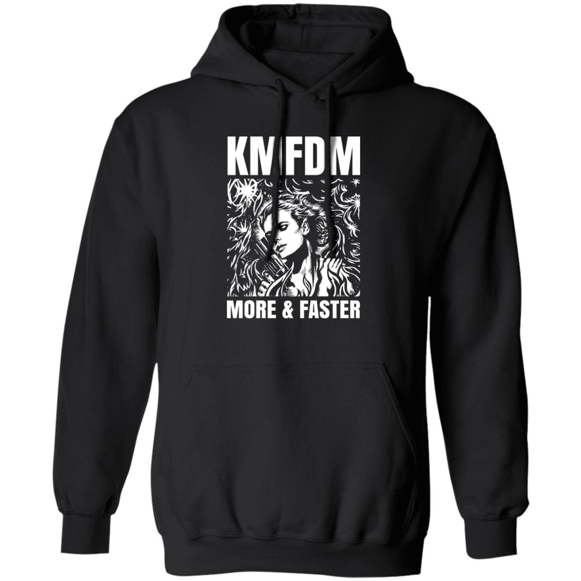 KMFDM More & Faster German Industrial Rock Band Shirt, Hoodie, Tank