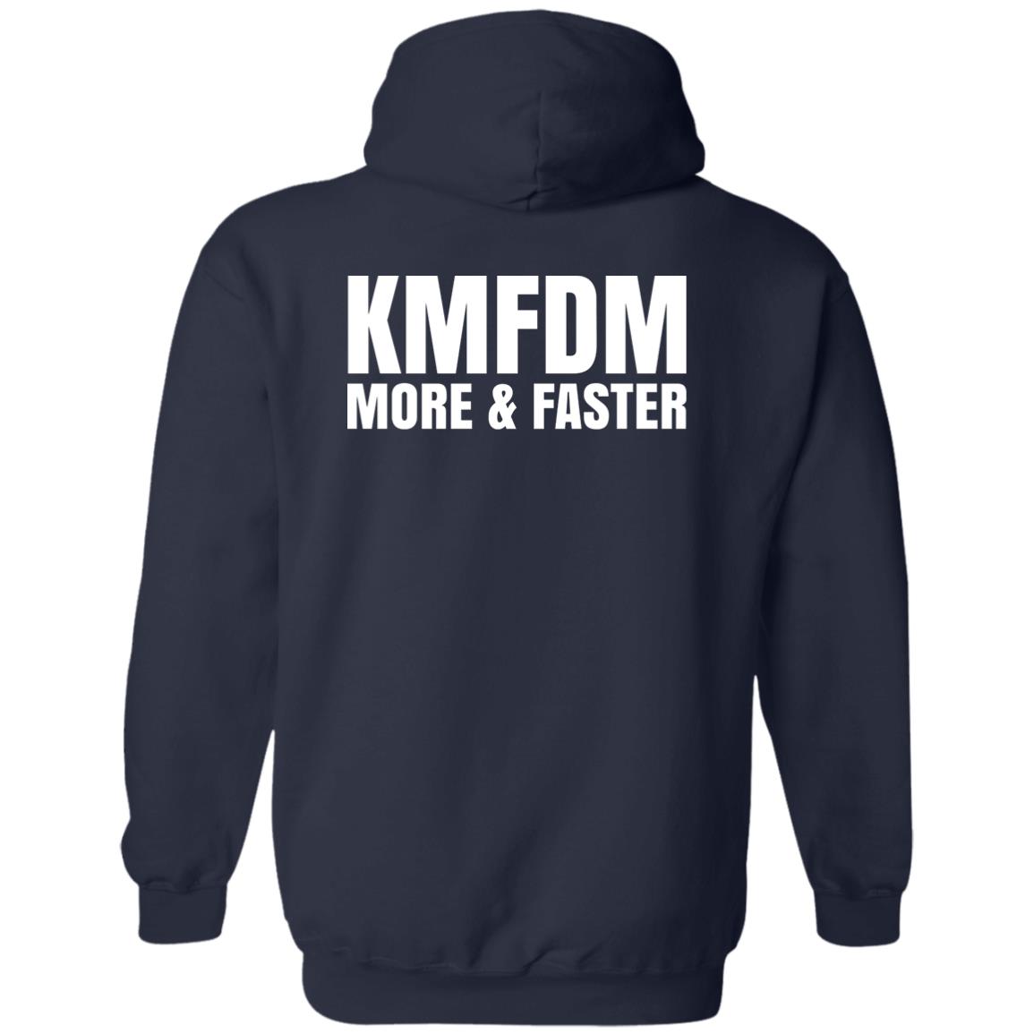 KMFDM More & Faster German Industrial Rock Band Shirt, Hoodie, Tank