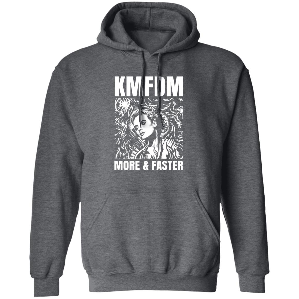 KMFDM More & Faster German Industrial Rock Band Shirt, Hoodie, Tank