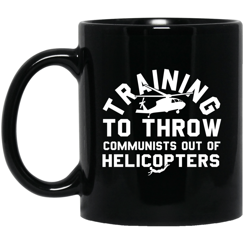 Training To Throw Communists Out Of Helicopters Mug