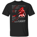 Fairy Tail Erza Scarlet Kimono Even If I Can’t See Even If I Can’t Bear Shirt, Hoodie, Tank