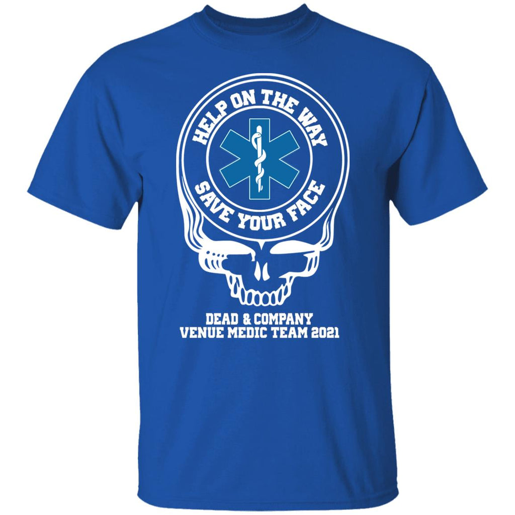 Dead & Company Venue Medic Team 2021 Help The Way Save Your Face Grateful Dead Shirt, Hoodie, Tank