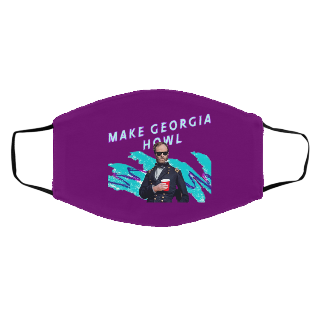 William Tecumseh Sherman Make Georgia Howl Face Mask