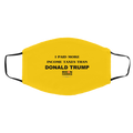 I Paid More Income Taxes Than Donald Trump Biden Harris 2020 Face Mask