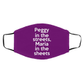 Peggy In The Streets Maria In The Sheets Face Mask
