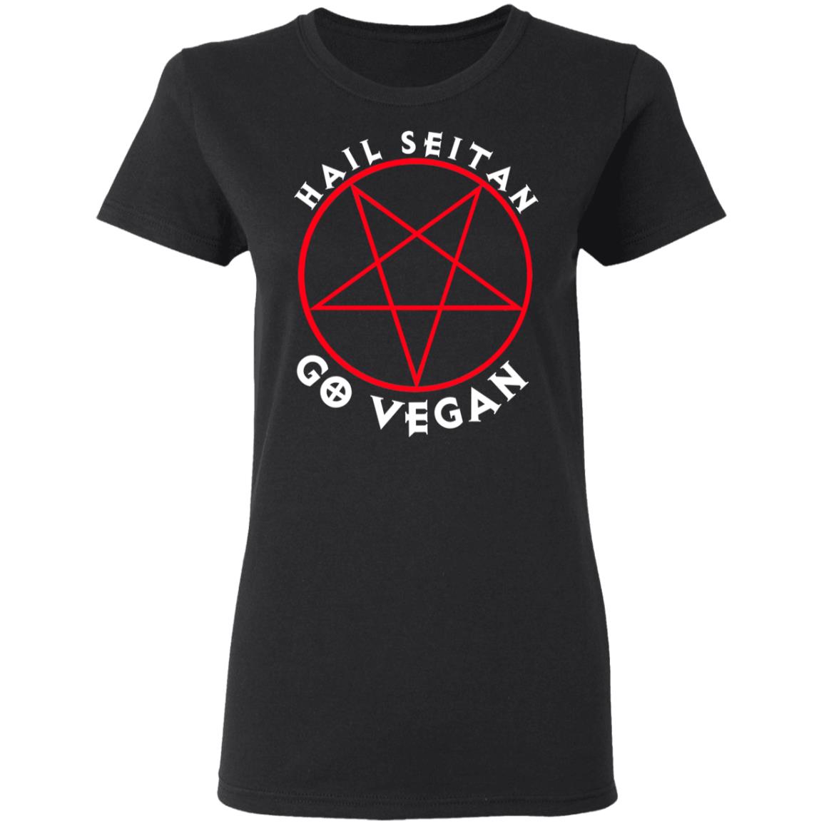 Hail Seitan Go Vegan Shirt, Hoodie, Tank