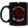Hail Seitan Go Vegan Mug