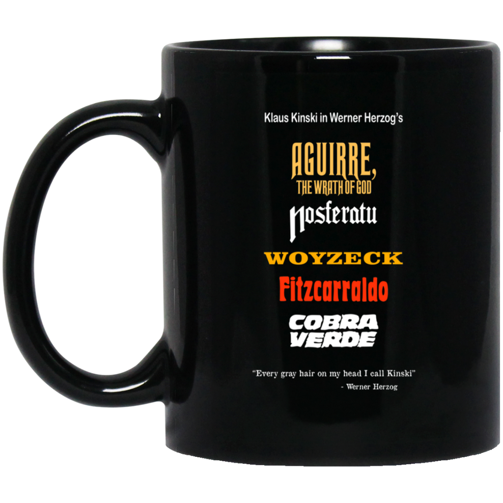 Aguirre The Wrath Of God Nosferatu Woyzeck Fitzcarraldo Cobra Verde Mug