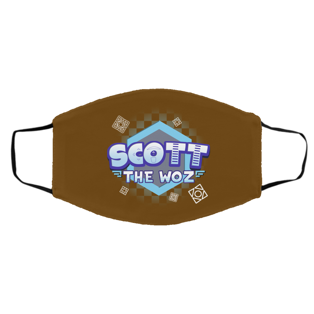Scott The Woz Logo Face Mask