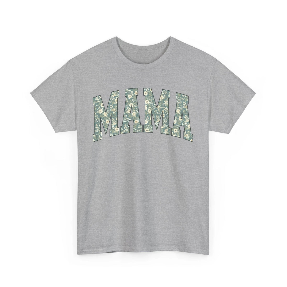 Mama Floral T-Shirt - Psychedelic Flower Tee for Retro & 70s Vibes