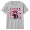 Cute Animals T-Shirt Cattle Country Valentines Day Gift