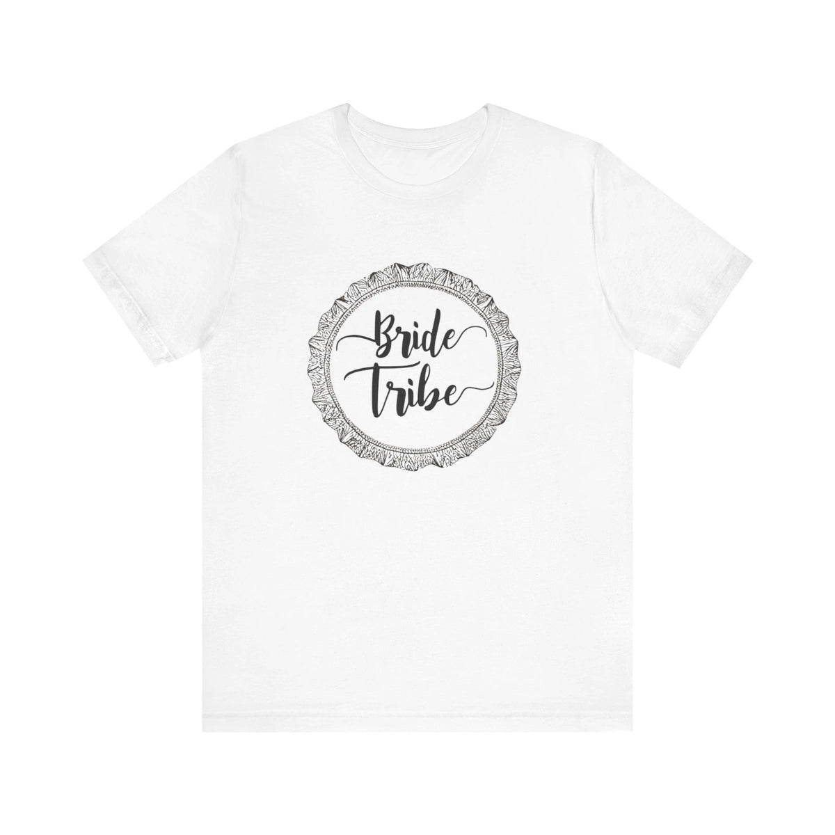 Cute Bride Tribe Short Sleeve Tee, Bridal Party Shirt, Bachelorette Party Gift