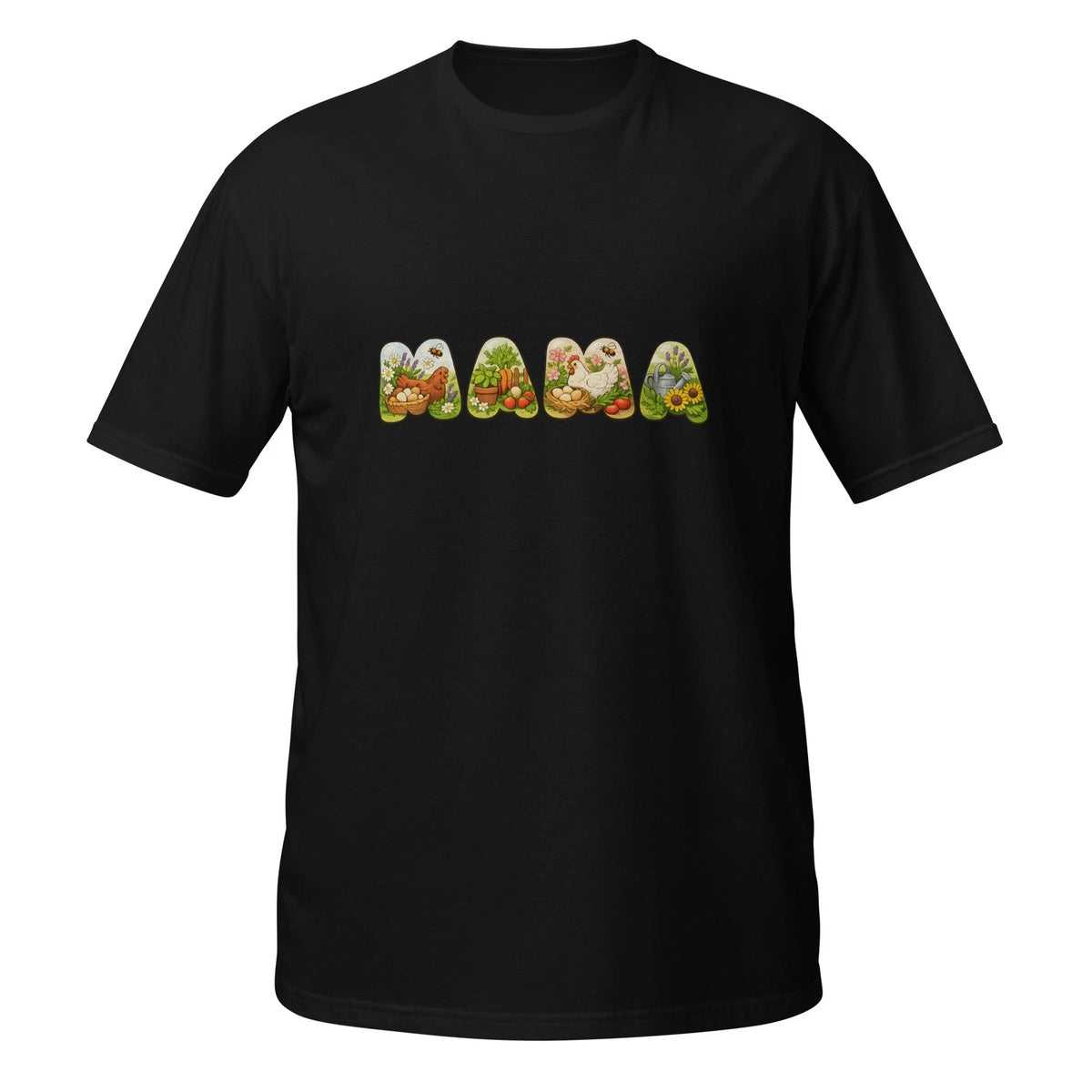 Mama Homestead Chicken Gardening Mom Farmhouse Cottagecore Graphic Tee