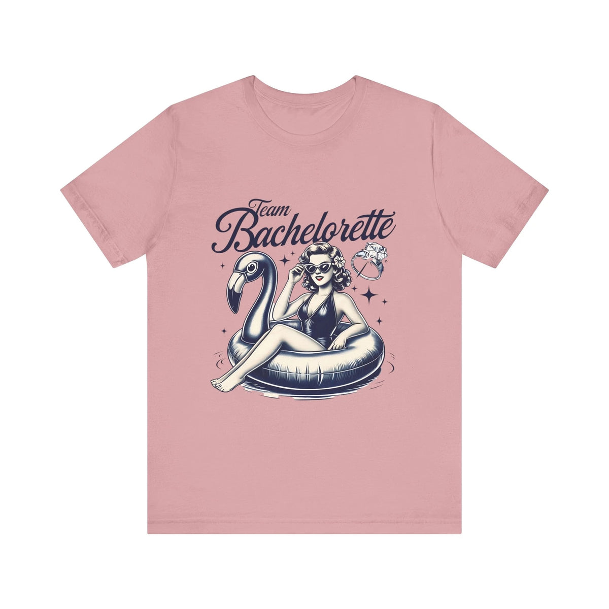 Team Bachelorette T-Shirt, Fun Bachelorette Party Tee, Team Bride Top Engagement