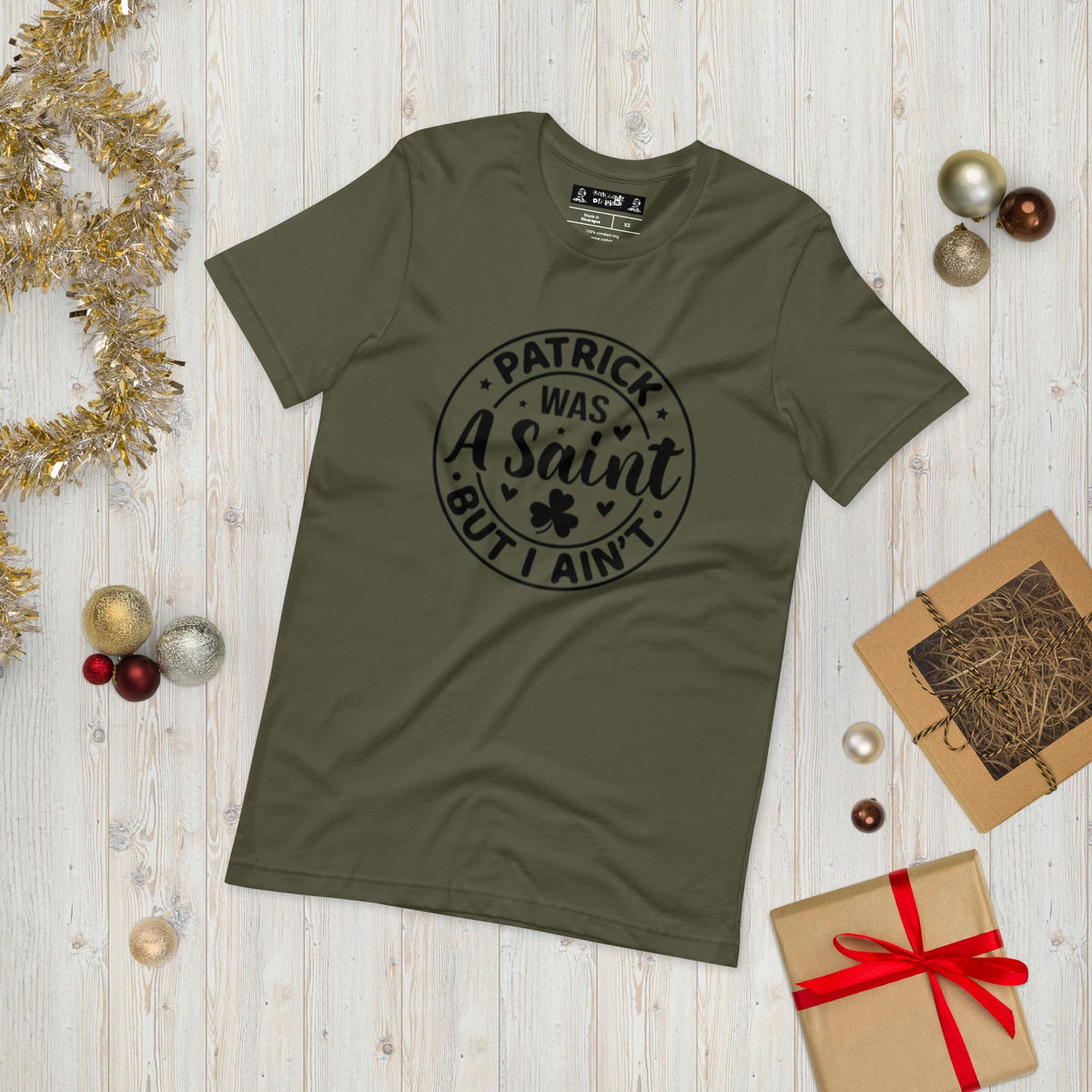 St Patrick Day – Patrick Was a Saint But I Ain’t Tee | Irish Drinking Shirt