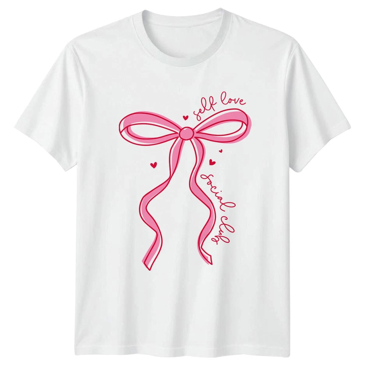 Self Love Social Club Womens T-Shirt Self Care Valentines Day Gift