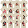 Valentines Day Adult T-Shirt Couples Love Valentines Day Gift
